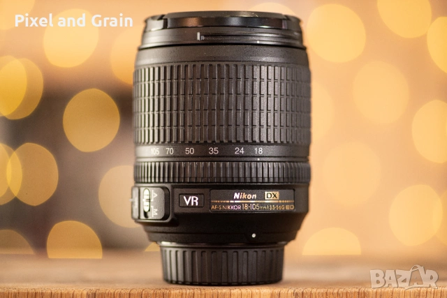 Nikon AF-S 18-105mm f/3.5-5.6G ED VR обектив Никон, снимка 3 - Обективи и филтри - 54409407
