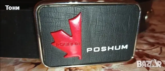 POSHUM Нов Дамски Кожен Колан 100см. , снимка 4 - Колани - 55157776