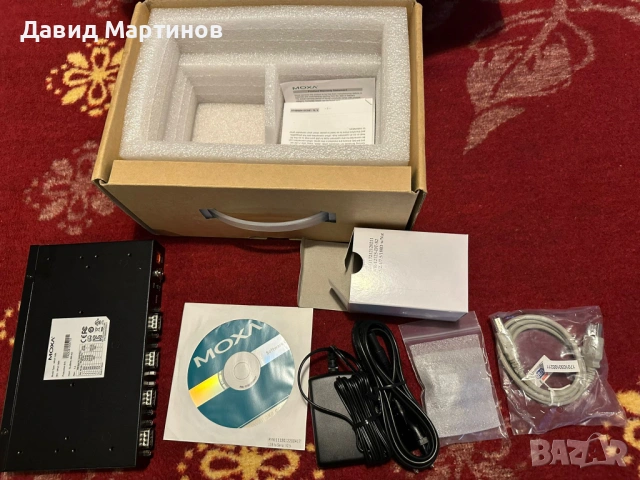 4-портов USB към RS-232/422/485 сериен конвертор, снимка 3 - Суичове - 54762318