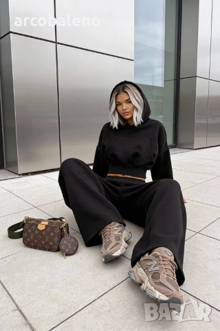 Дамски зимен комплект анцуг Balloon, 3цвята , снимка 6 - Спортни екипи - 52807632