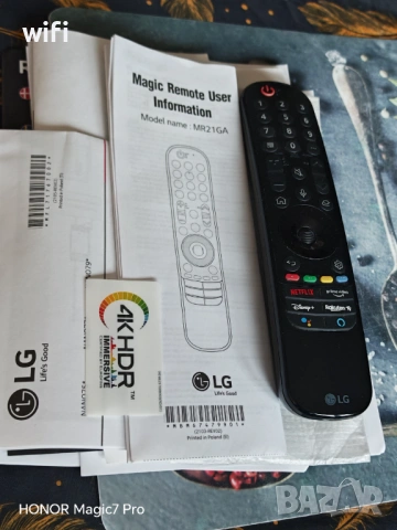 Smart Телевизор LG 55NANO773PA, 55" 4K IPS HDR Nano Cell TV, снимка 14 - Телевизори - 54400262