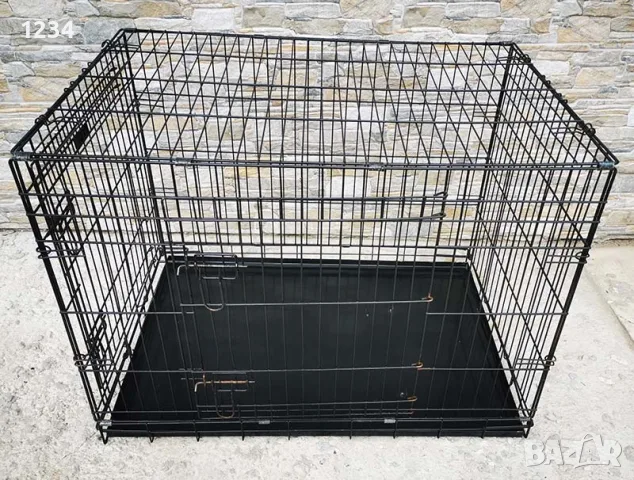 транспортна клетка метална сгъваема 91х62х67cm Ellie-Bo за куче, стационар
