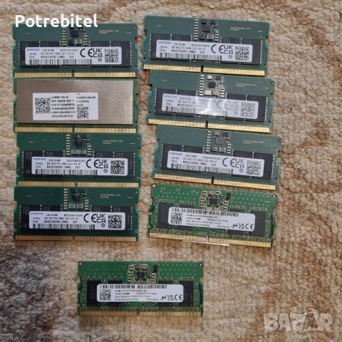 Пакет памети за лаптопи и настолни компютри, снимка 6 - RAM памет - 54397860