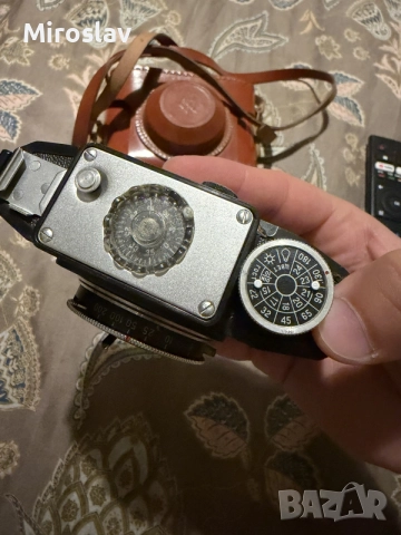Ретро фотоапарат Смена-2 (Smena-2) ГОМЗ СССР, 1950-те – Рядък колекционерски модел с кожен калъф, снимка 3 - Антикварни и старинни предмети - 55222613