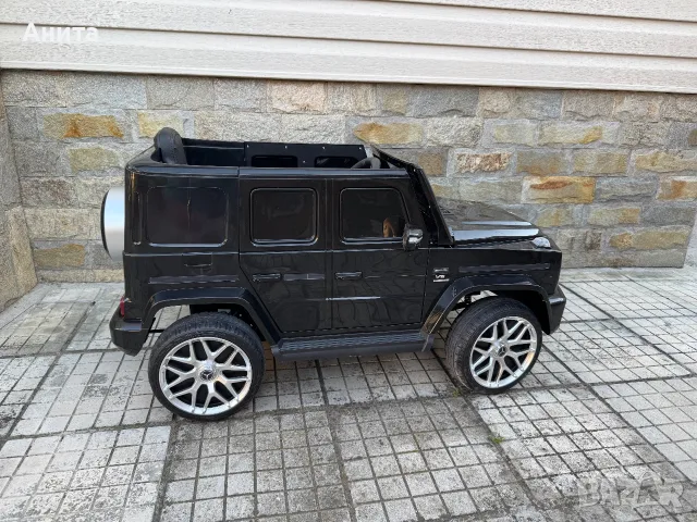 Акумулаторен джип Mercedes Benz G63 AMG, снимка 3 - Детски велосипеди, триколки и коли - 55343519