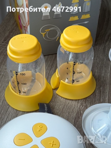 Двойна дифузна помпа за кърма Medela Swing Maxi + подарък аксесоари, снимка 4 - Помпи за кърма - 55151060