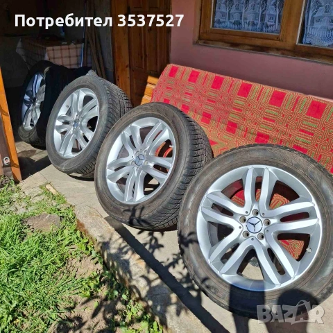 Гуми с джанти мерцедес GLS 350