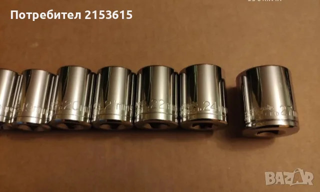 Halfords Advanced 1/2" - 12 броя качествени вложки камъни, снимка 5 - Други инструменти - 55417570