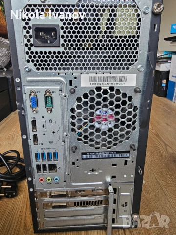 Lenovo ThinkCentre intel i5 4570 4x3.60 Ghz | AMD R7 260X 2GB | 16GB RAM | 240GB SSD + 1TB HDD|RS232, снимка 10 - За дома - 54620186