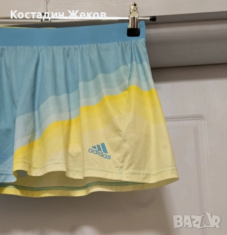 Нова. Дамска оригинална поличка със клинче. Adidas , снимка 3 - Къси панталони и бермуди - 54722329