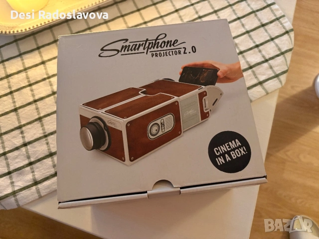 Мини проектор за телефон Smartphone Projector 2.0, снимка 2 - Други - 54543384