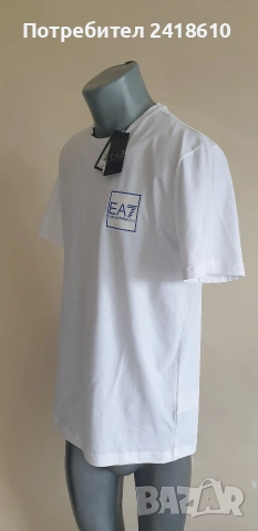 Emporio Armani EA7 Cotton Mens Size XL / 2XL НОВО! ОРИГИНАЛ! Мъжка Тениска, снимка 9 - Тениски - 54884072