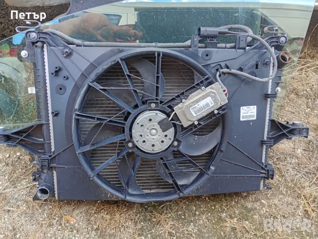Перка с дифузьор радиатор volvo S60 S80 V70 XC70 30680512 