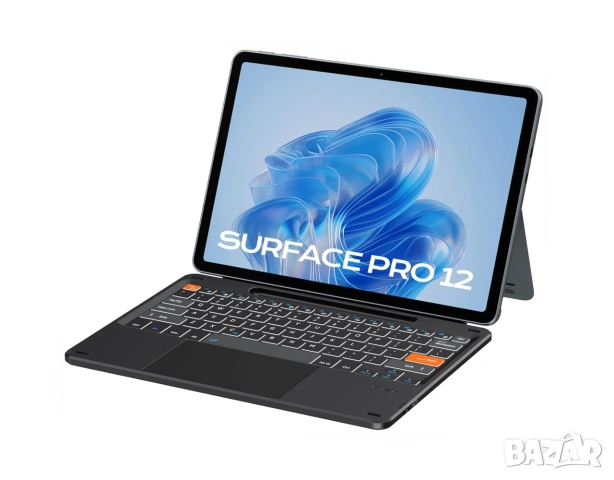 Безжична клавиатура с тъчпад за Surface Pro 12 и Copilot+