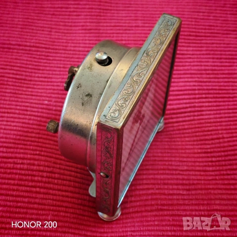 Стар настолен часовник Thiel, будилник, Германия. , снимка 4 - Антикварни и старинни предмети - 54044714