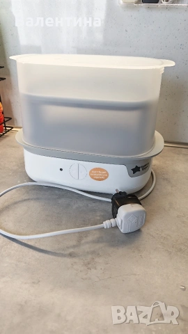 Tommee Tippee Електрически парен стерилизатор Advanced, снимка 2 - Стерилизатори - 54247790