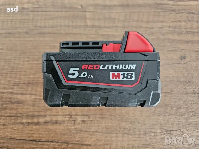 Milwaukee 18V 5Ah Нова Батерия , снимка 3 - Други инструменти - 55504609