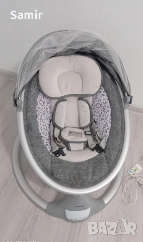 Електрическа бебешка люлка, снимка 3 - Детски люлки - 54091149