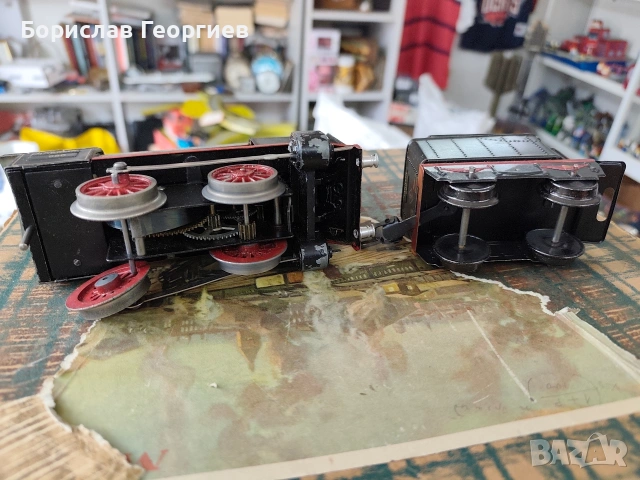 Механична играчка влак влакче Германия Marklin 880/2, снимка 10 - Колекции - 53958340