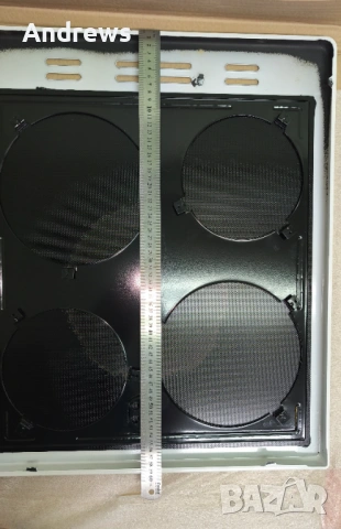 Стъклен плот за печка BEKO Ширина: 50 см, снимка 3 - Печки, фурни - 54593785