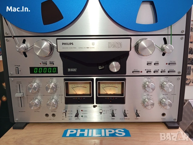 Магнетофон Philips N4520 Track 4, снимка 2 - Декове - 54004282