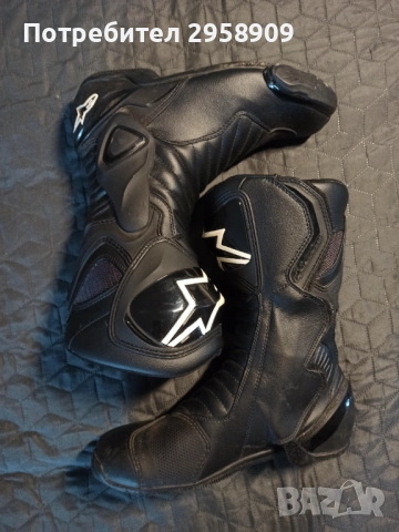 ботуши ALPINESTARS SMX-6 V2 BLACK/WHITE номер 43