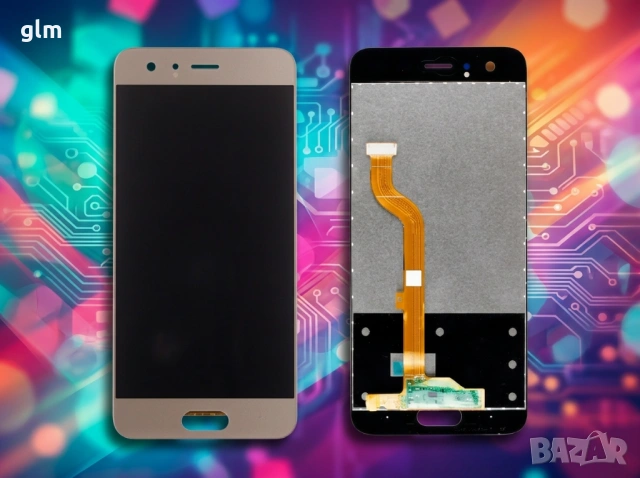 LCD Дисплей за Huawei Honor 9 + Тъчскрийн Gold