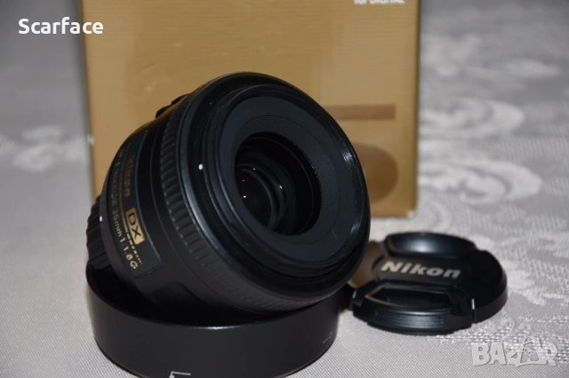 Обектив Nikon AF-S 35mm F/1.8G , снимка 3 - Обективи и филтри - 54918453
