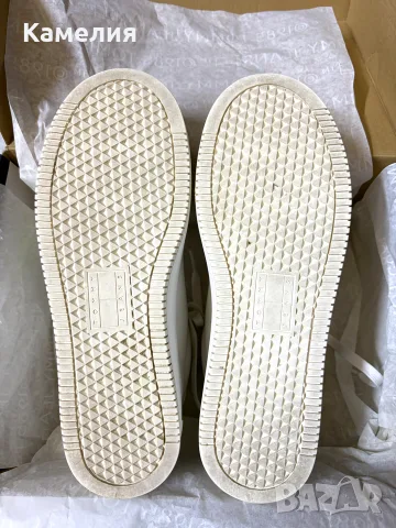 Бели дамски кецове Tommy Hilfiger TJW Flatform Pearlized Sneaker - размер 39, снимка 8 - Кецове - 55529204