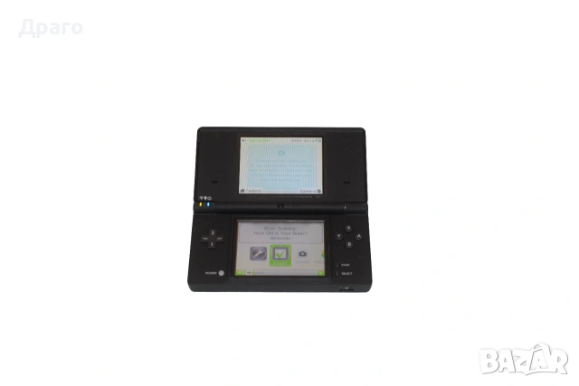 Nintendo DSi (Matte Black) – Оригинален комплект с кутия и два стилуса, снимка 2 - Игри за Nintendo - 54979944