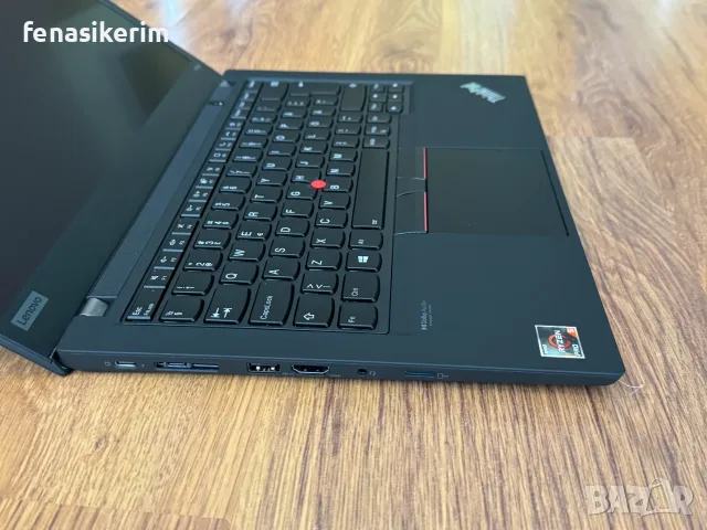 14' Touch Full HD Ryzen 5 PRO 5650u Lenovo ThinkPad P14s Gen 2 32GB DDR4/256GB NVMe/Radeon Pro 4GB, снимка 9 - Лаптопи за работа - 55583650