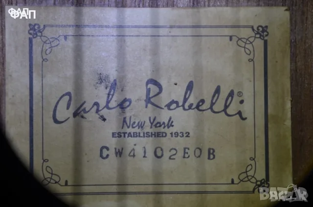 Zoom 504 II Acoustic и Carlo Robelli CW4102EQB - el-acoustic guitar, снимка 8 - Китари - 55503245