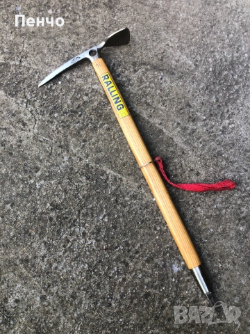 стар пикел "AKADEM. PICKEL Meister F. RALLING FULPMES" - MADE IN AUSTRIA - 1950/60г