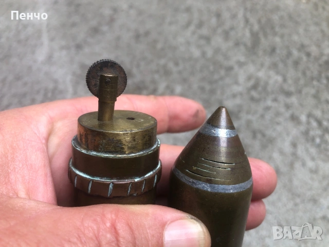 стара войнишка нензинова запалка /окопно изкуство/, снимка 8 - Антикварни и старинни предмети - 54484119
