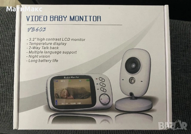 Бебефон с видео Baby Monitor