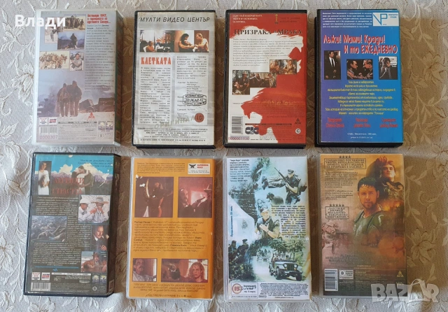 Видеокасети оригинални VHS с филми, снимка 2 - Екшън - 43097382