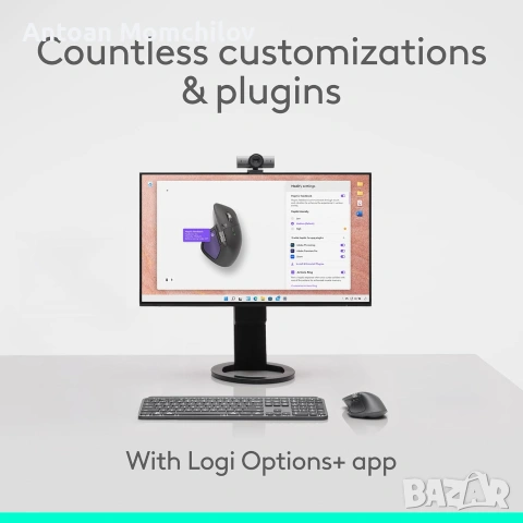 Мишка Logitech MX Master 4 for Mac Space Black, снимка 8 - Клавиатури и мишки - 55232457