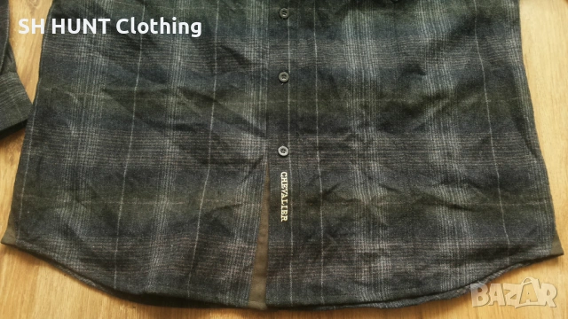 CHEVALIER Shirt 25% Wool размер XL за лов риза 25% Вълна - 2487, снимка 4 - Екипировка - 54161109