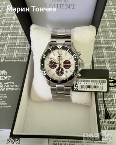 Orient Mako "Panda" Solar Chornograph 200m Diver RA-TX0203S, снимка 8 - Мъжки - 55069605