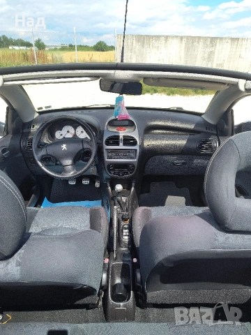 Peugeot 206CC 1.6 HDi, снимка 9 - Автомобили и джипове - 54894607