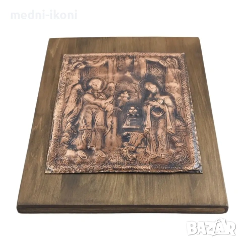 ИКОНА ГОЛЯМА БЛАГОВЕЩЕНИЕ, снимка 3 - Икони - 54291963