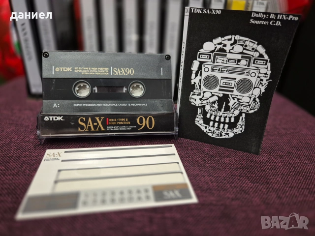 10 бр. хромни касети на TDK SA-X - TYPE II - хромна лента - като нови + подарък, снимка 4 - Аудио касети - 55231848