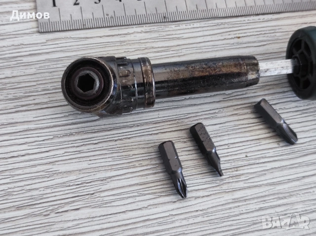 Отвертка с ъглова приставка Metabo Метабо, снимка 3 - Други инструменти - 55075463