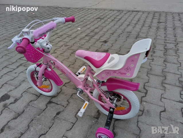 X Детски велосипед 12" PUPPY розов, снимка 7 - Велосипеди - 54394973