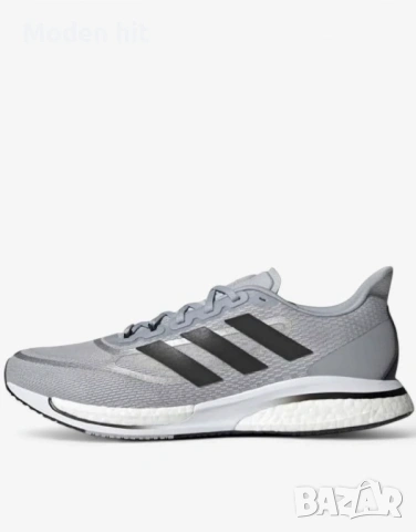 Оригинал! ADIDAS Running Supernova+ Shoes Grey мъжки маратонки, снимка 3 - Маратонки - 54579536