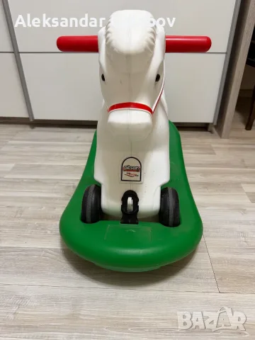 Детско конче 2в1  (за бутане и като люлка), снимка 2 - Други - 55509338