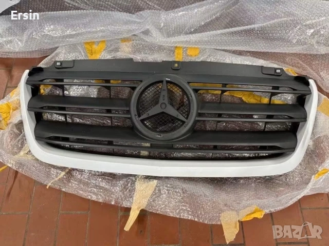 Оригинална Предна Броня с решетка За Кемпери с шаси Mercedes Sprinter (Налични 2 броя) , снимка 2 - Части - 54928332
