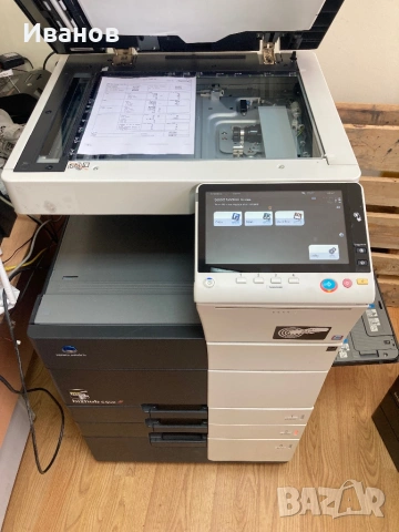 Konica Minolta bizhub C558 Цветна цифрова копирна машина формат А3, снимка 2 - Принтери, копири, скенери - 54130350