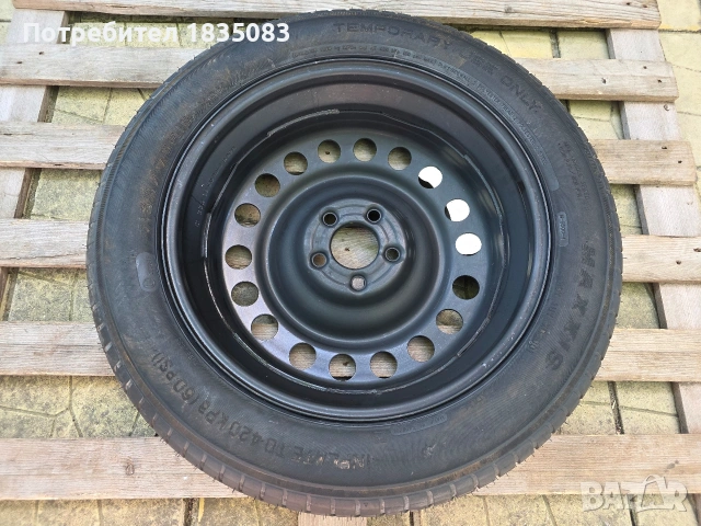 Резервна гума/патерица 18ка 5х114.3 Ford, снимка 2 - Гуми и джанти - 55078937