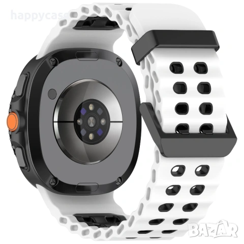 Samsung Galaxy Watch8 44 mm 40 mm / 8 Classic 46 mm / MARINE Силиконова каишка, снимка 14 - Каишки за часовници - 54347693